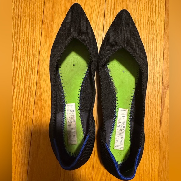 Rothy’s- The Point, Women’s size 8. Black - Picture 5 of 7
